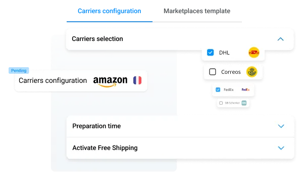Shipping and carriers